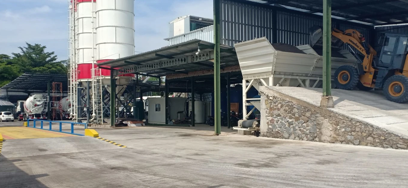 Cahaya beton perkasa.