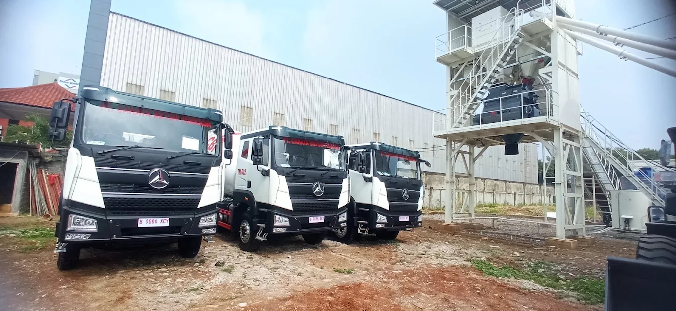 Cahaya beton perkasa.
